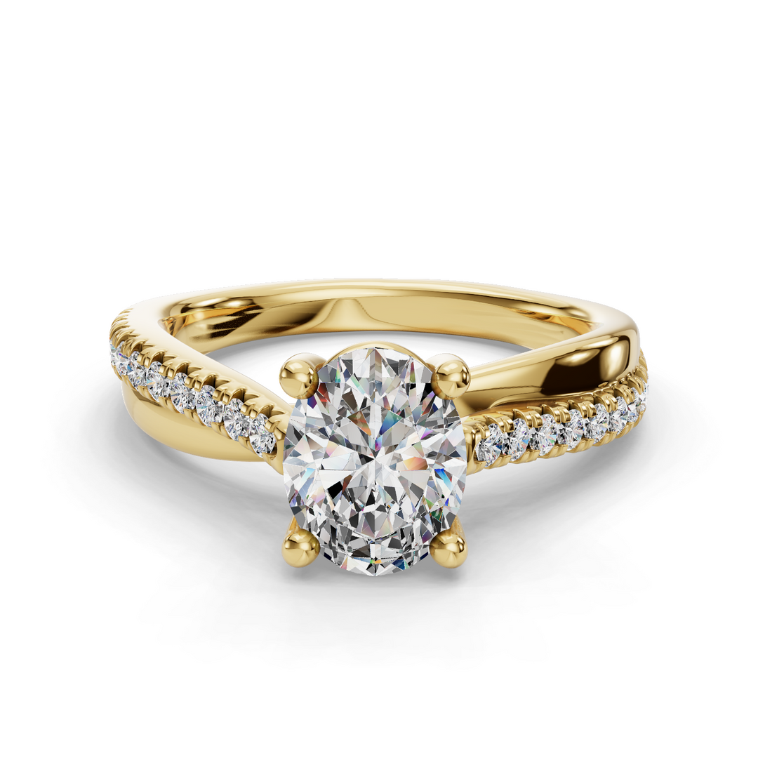 Engagement Ring ERSM0173-1.00RB