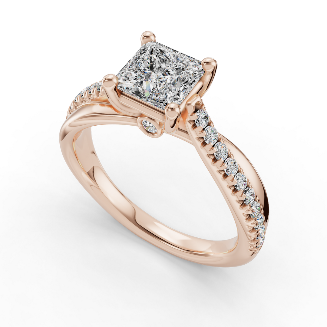 Engagement Ring ERSM0173-1.00RB