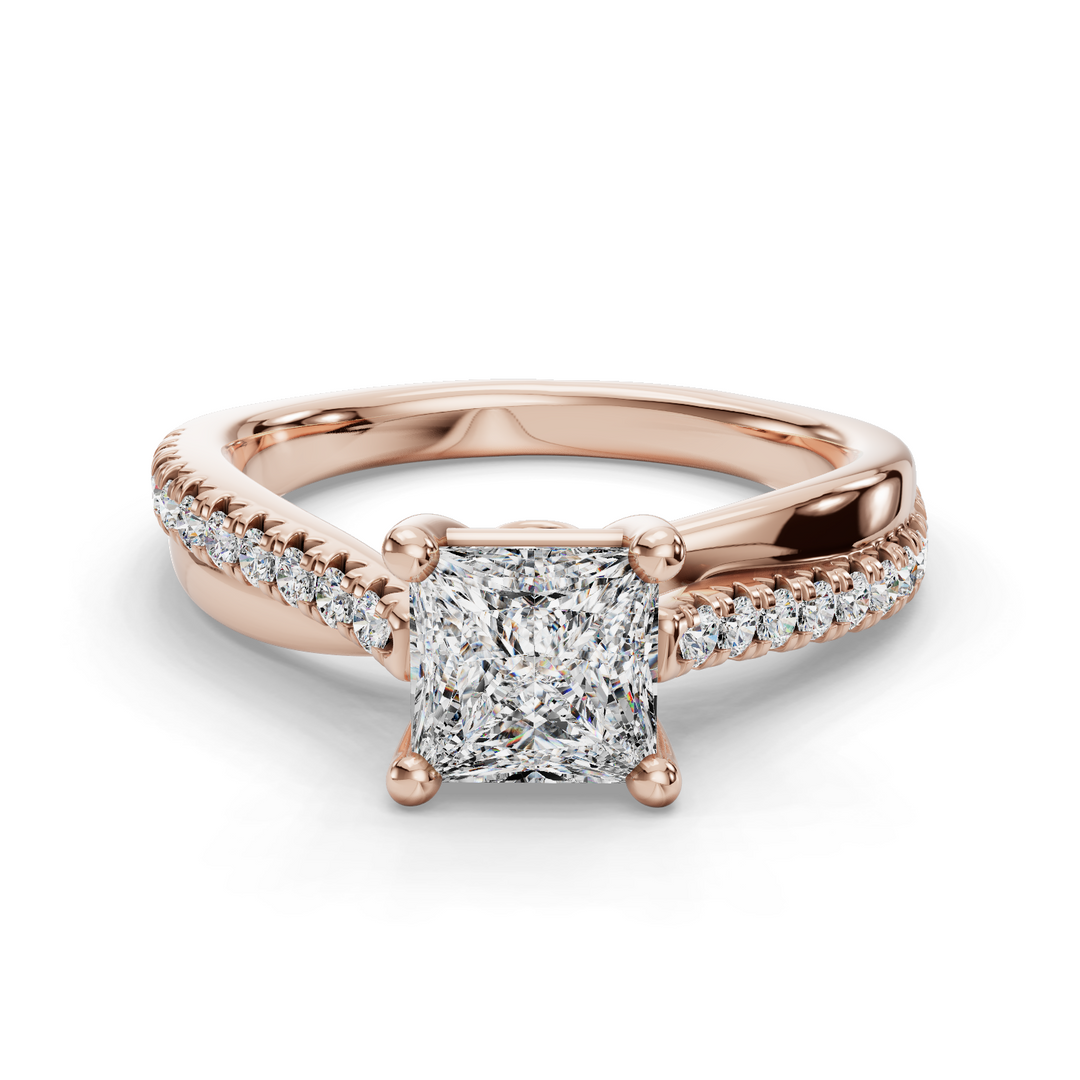 Engagement Ring ERSM0173-1.00RB