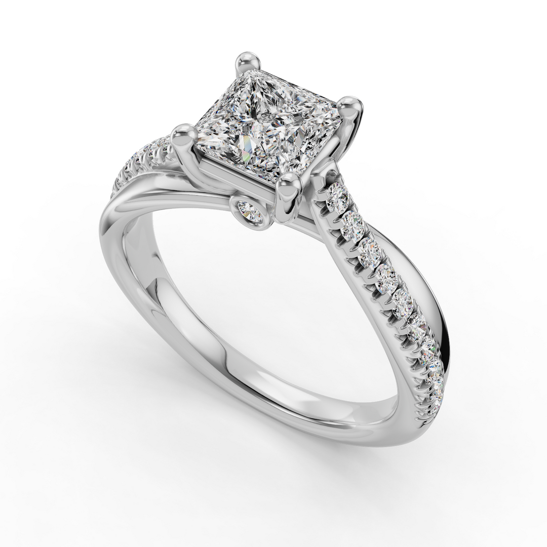 Engagement Ring ERSM0173-1.00RB