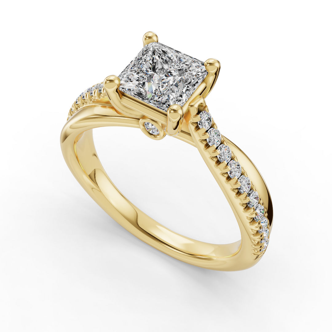 Engagement Ring ERSM0173-1.00RB