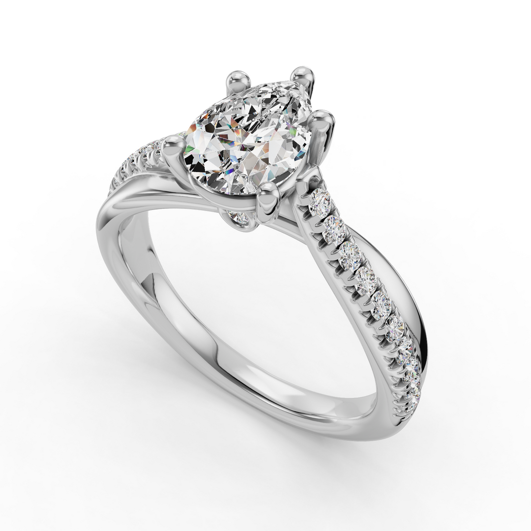 Engagement Ring ERSM0173-1.00RB