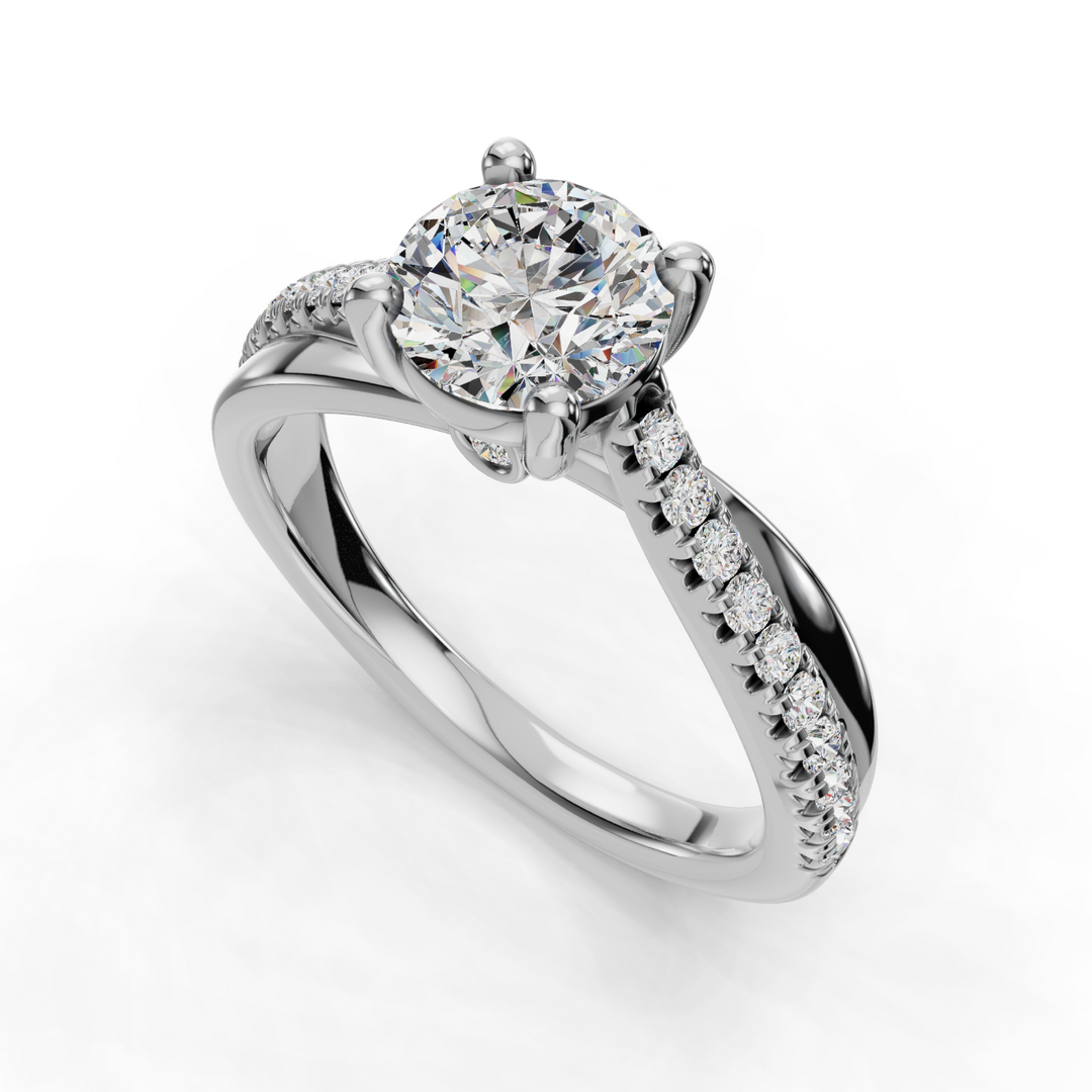 Engagement Ring ERSM0173-1.00RB