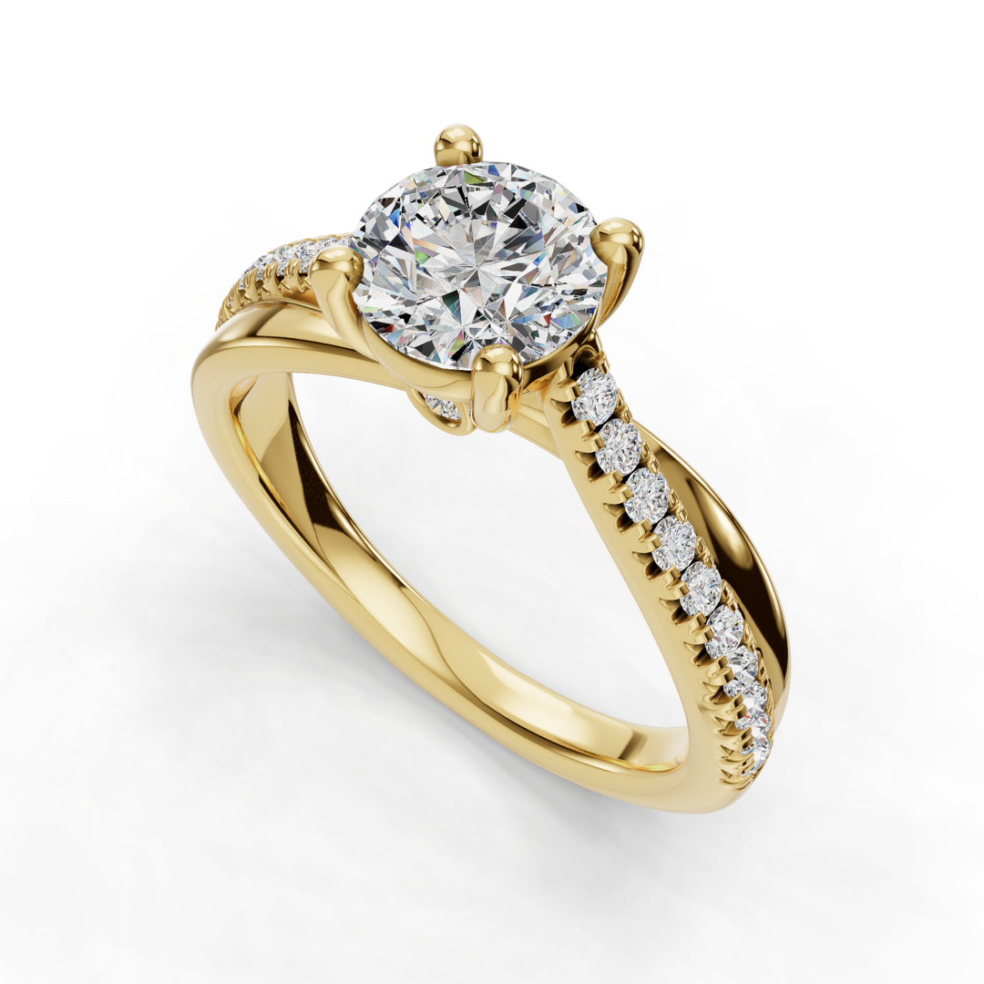 Engagement Ring ERSM0173-1.00RB
