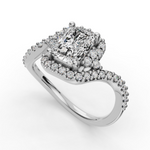 Load image into Gallery viewer, Engagement Ring ERSM0295-1.00
