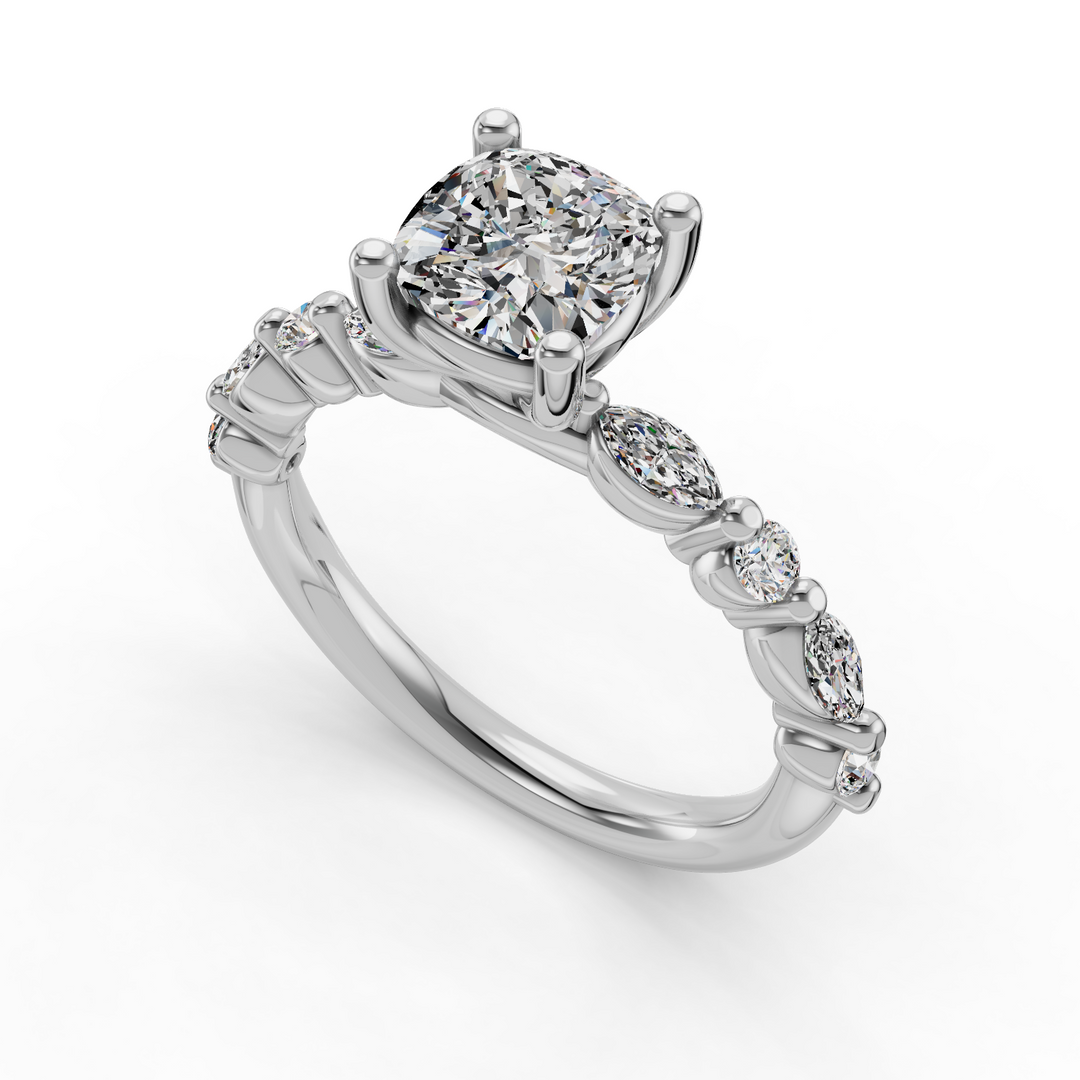 Engagement Ring ERSM0584-1.00