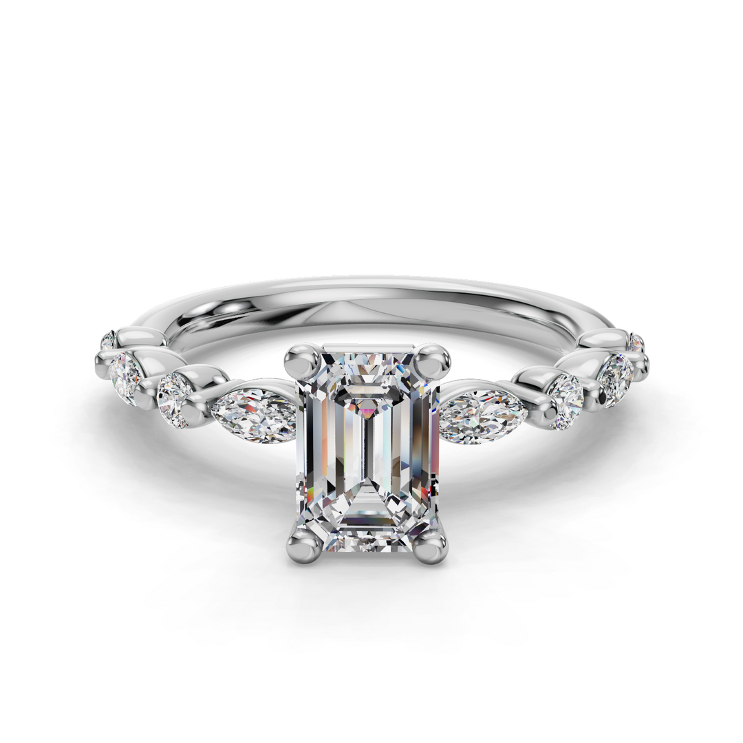 Engagement Ring ERSM0584-1.00
