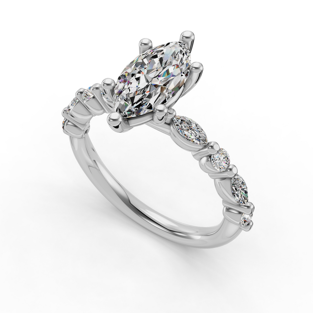 Engagement Ring ERSM0584-1.00