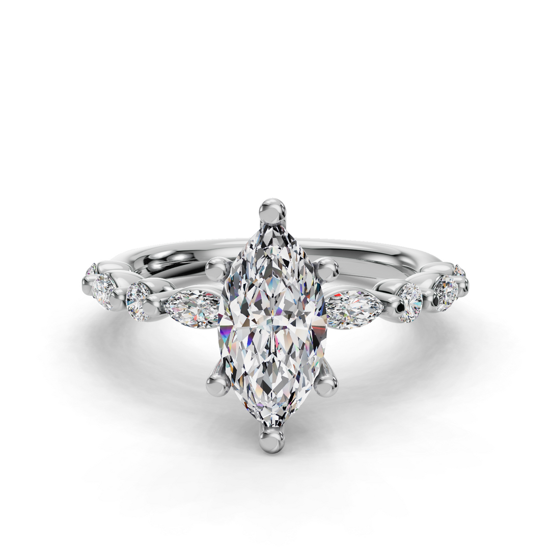 Engagement Ring ERSM0584-1.00