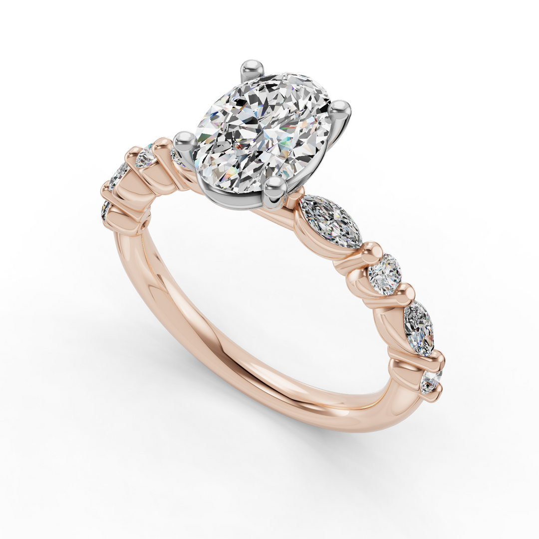 Engagement Ring ERSM0584-1.00
