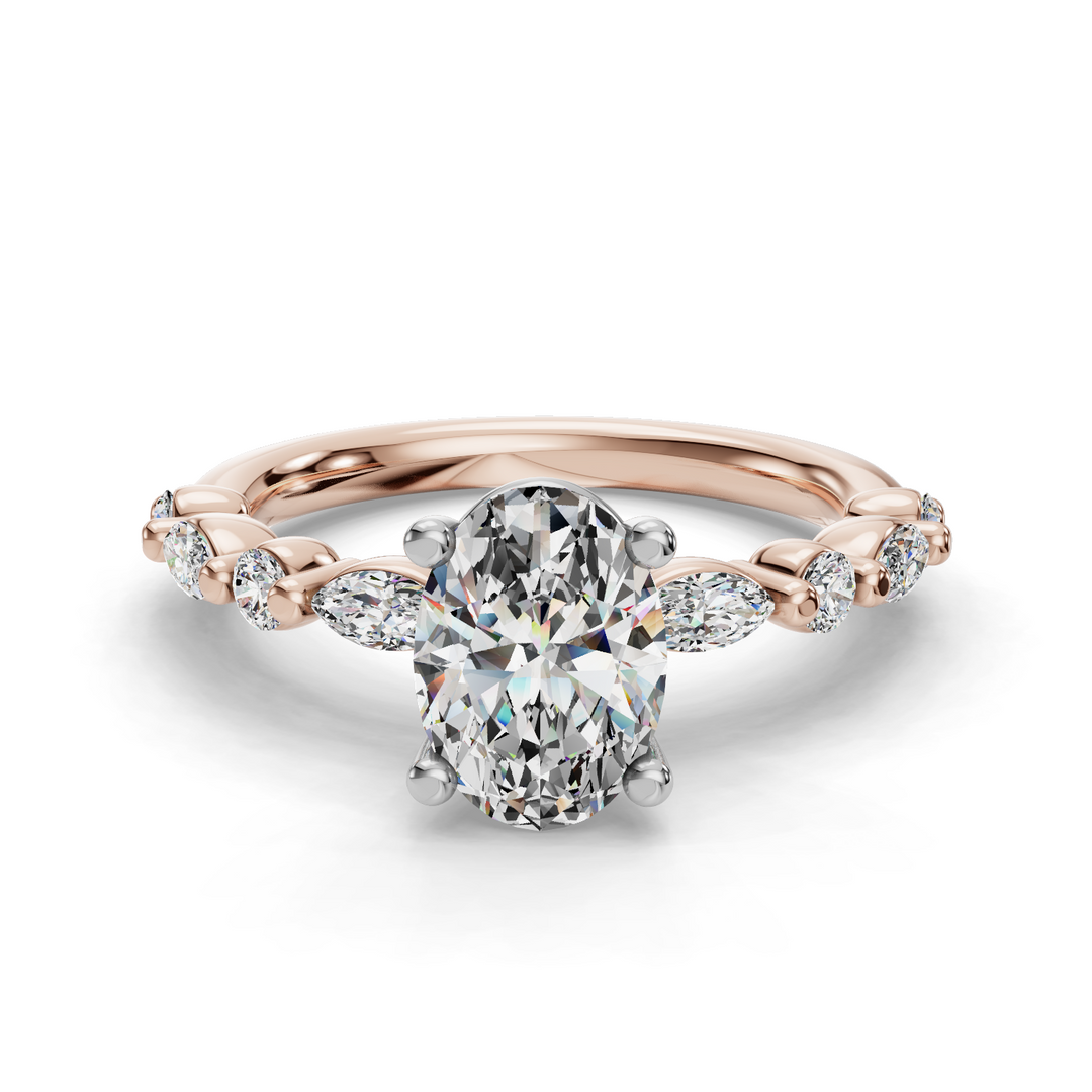 Engagement Ring ERSM0584-1.00