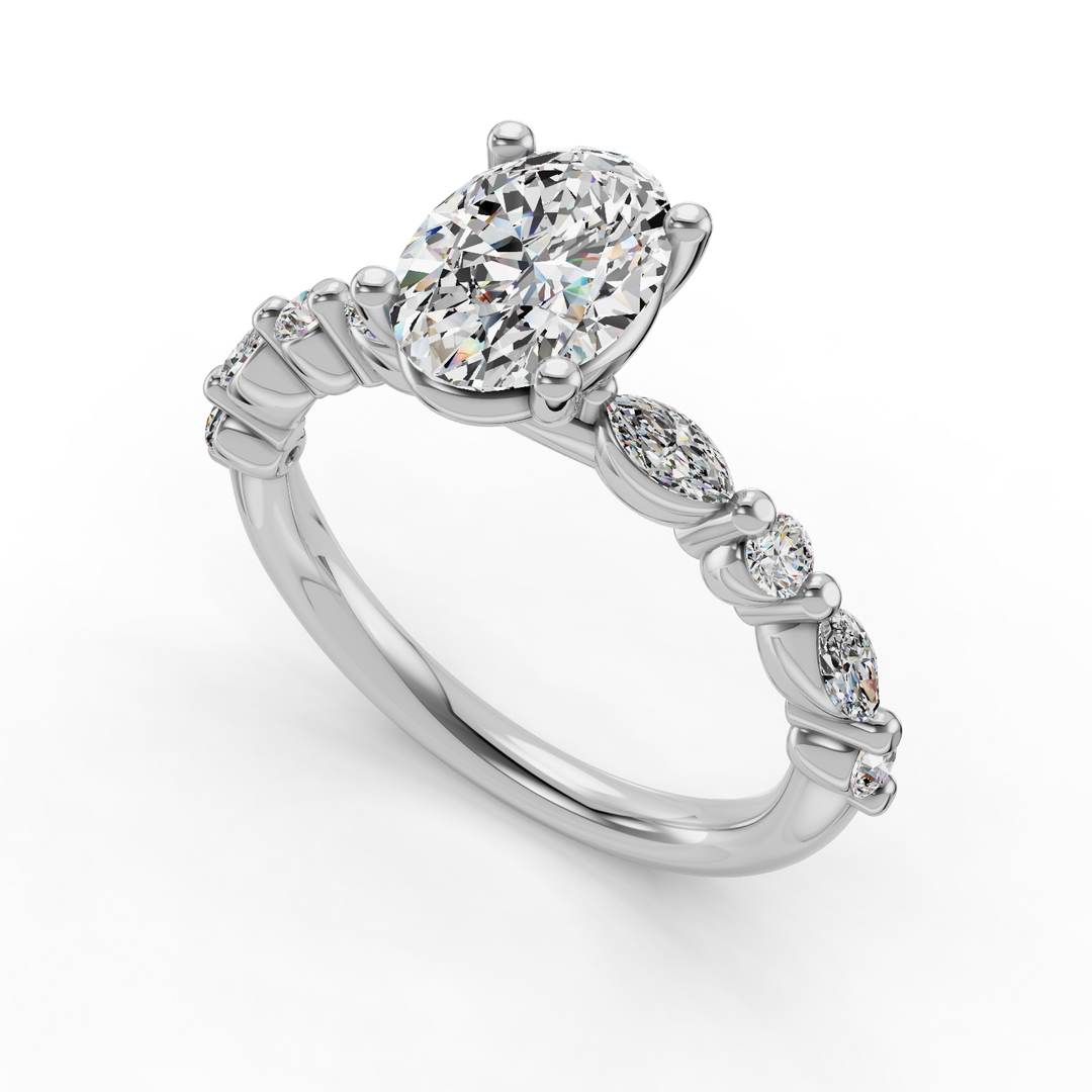 Engagement Ring ERSM0584-1.00
