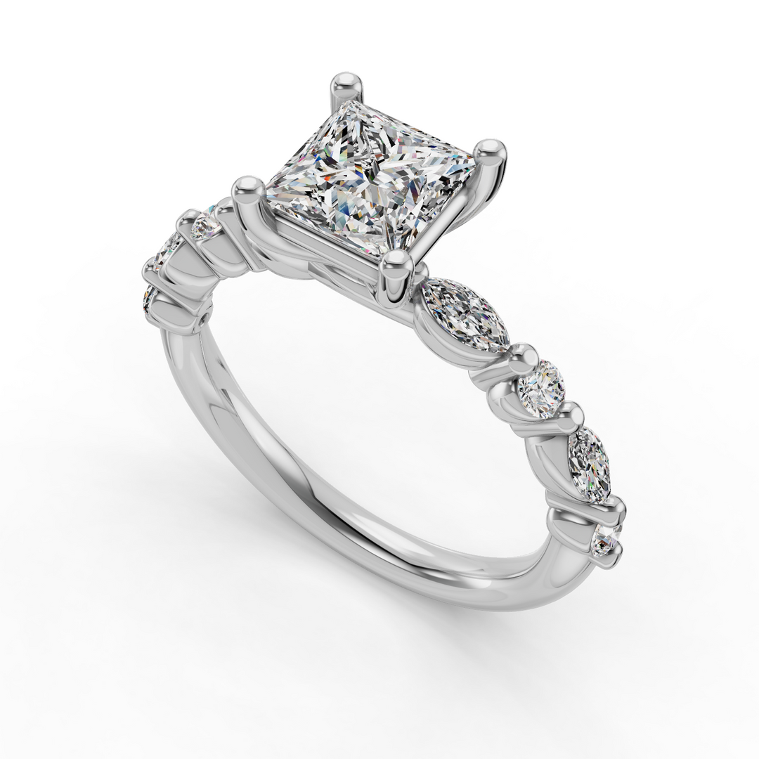 Engagement Ring ERSM0584-1.00