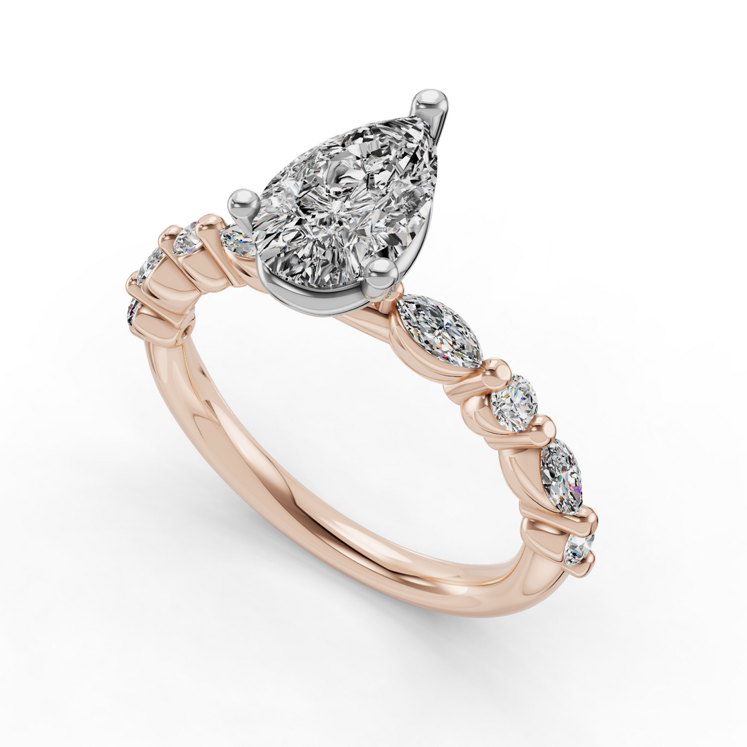 Engagement Ring ERSM0584-1.00