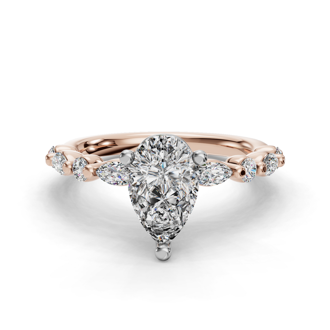 Engagement Ring ERSM0584-1.00
