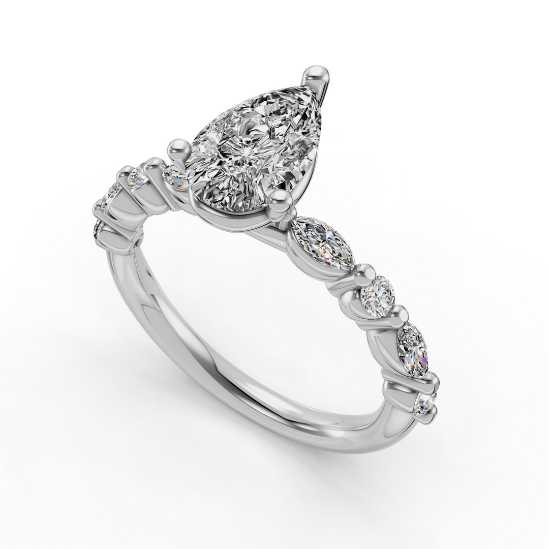 Engagement Ring ERSM0584-1.00