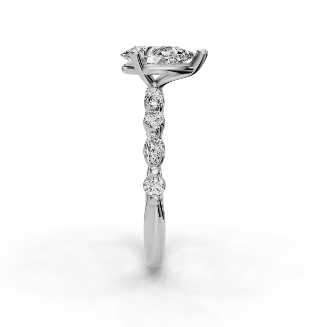 Engagement Ring ERSM0584-1.00