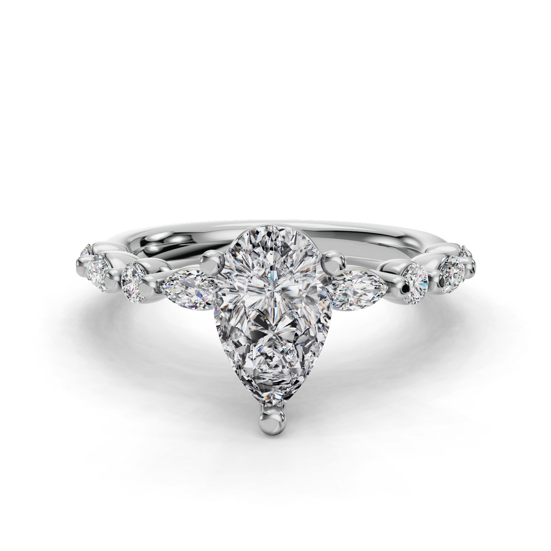 Engagement Ring ERSM0584-1.00