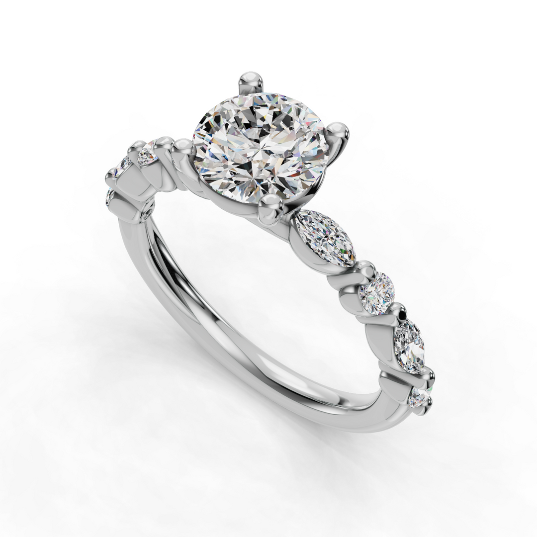 Engagement Ring ERSM0584-1.00