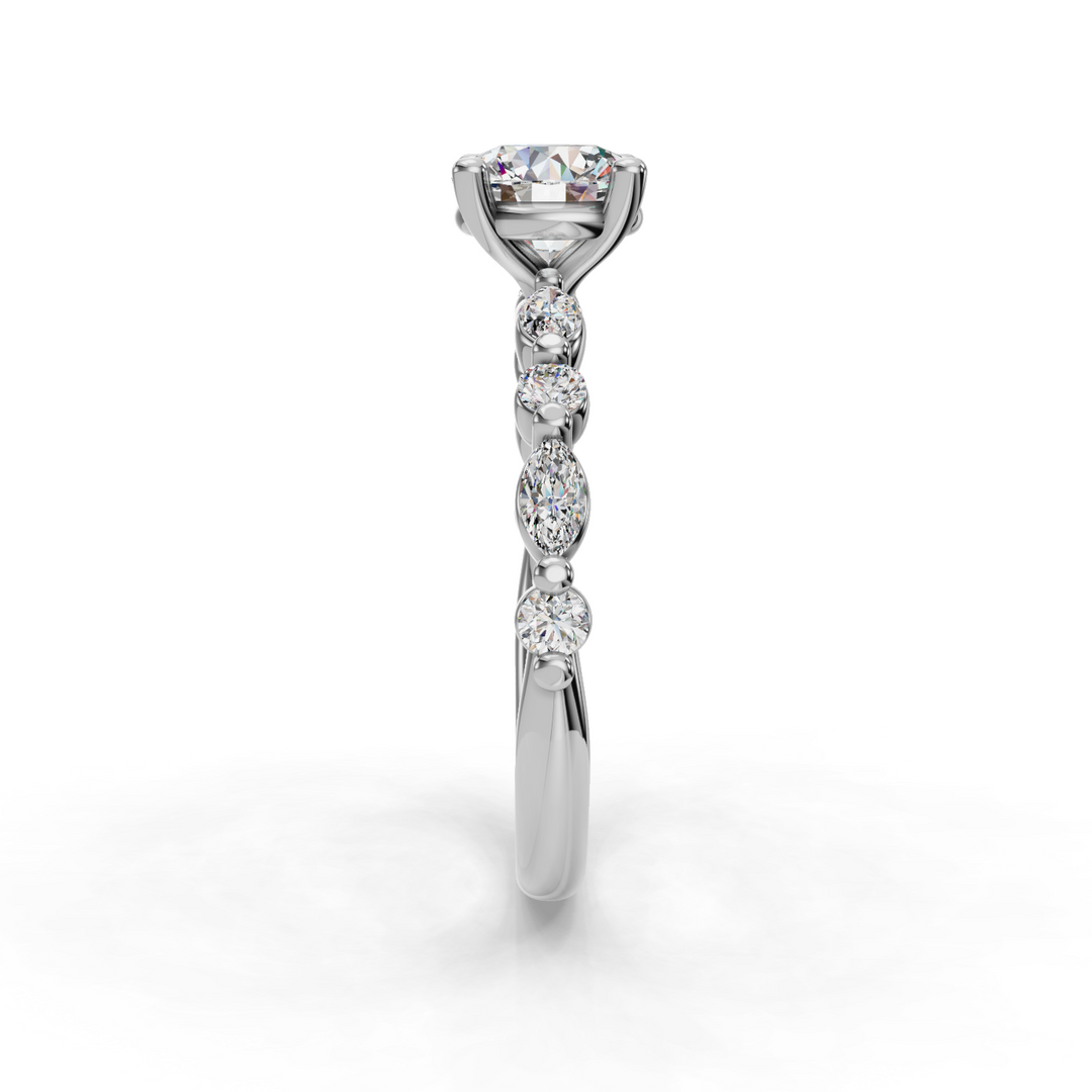Engagement Ring ERSM0584-1.00