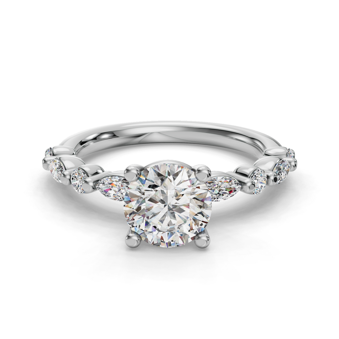 Engagement Ring ERSM0584-1.00