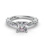 Load image into Gallery viewer, Engagement Ring ERSM0585-1.00
