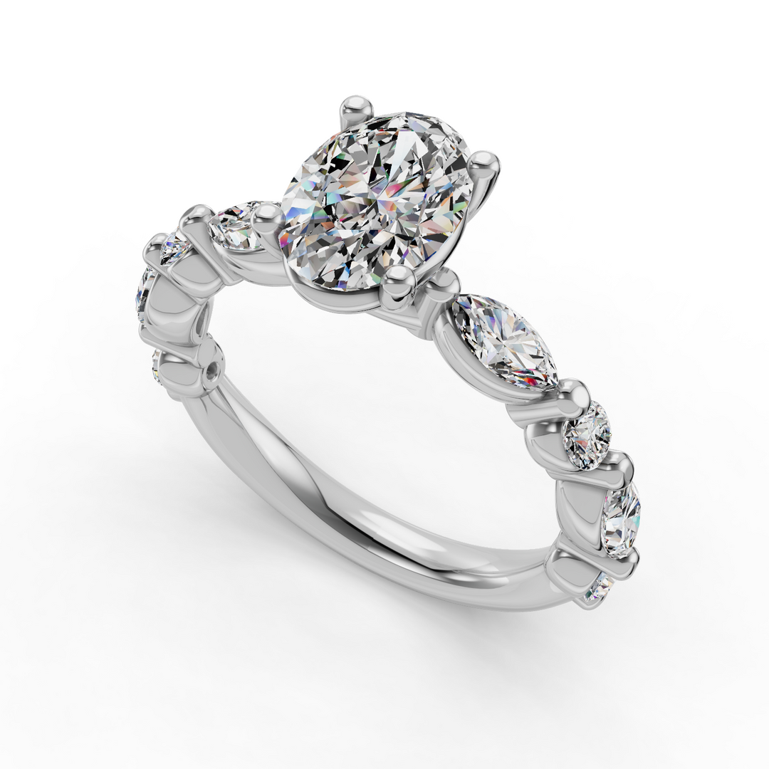 Engagement Ring ERSM0585-1.00