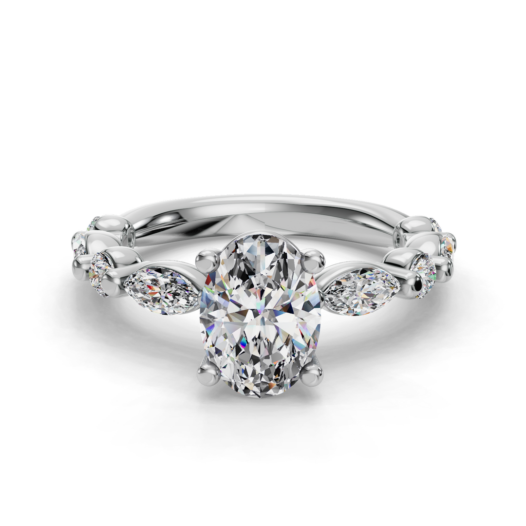 Engagement Ring ERSM0585-1.00