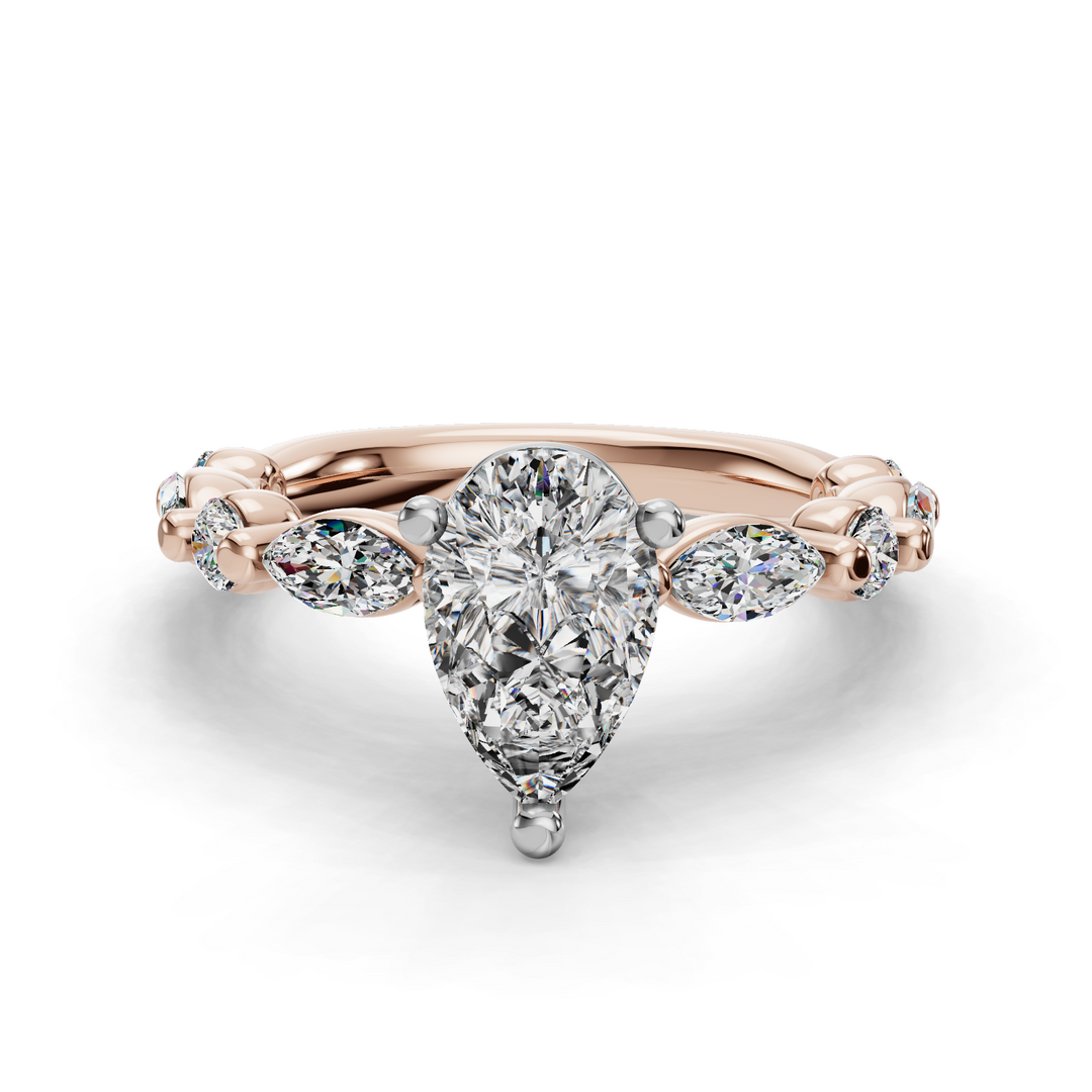 Engagement Ring ERSM0585-1.00