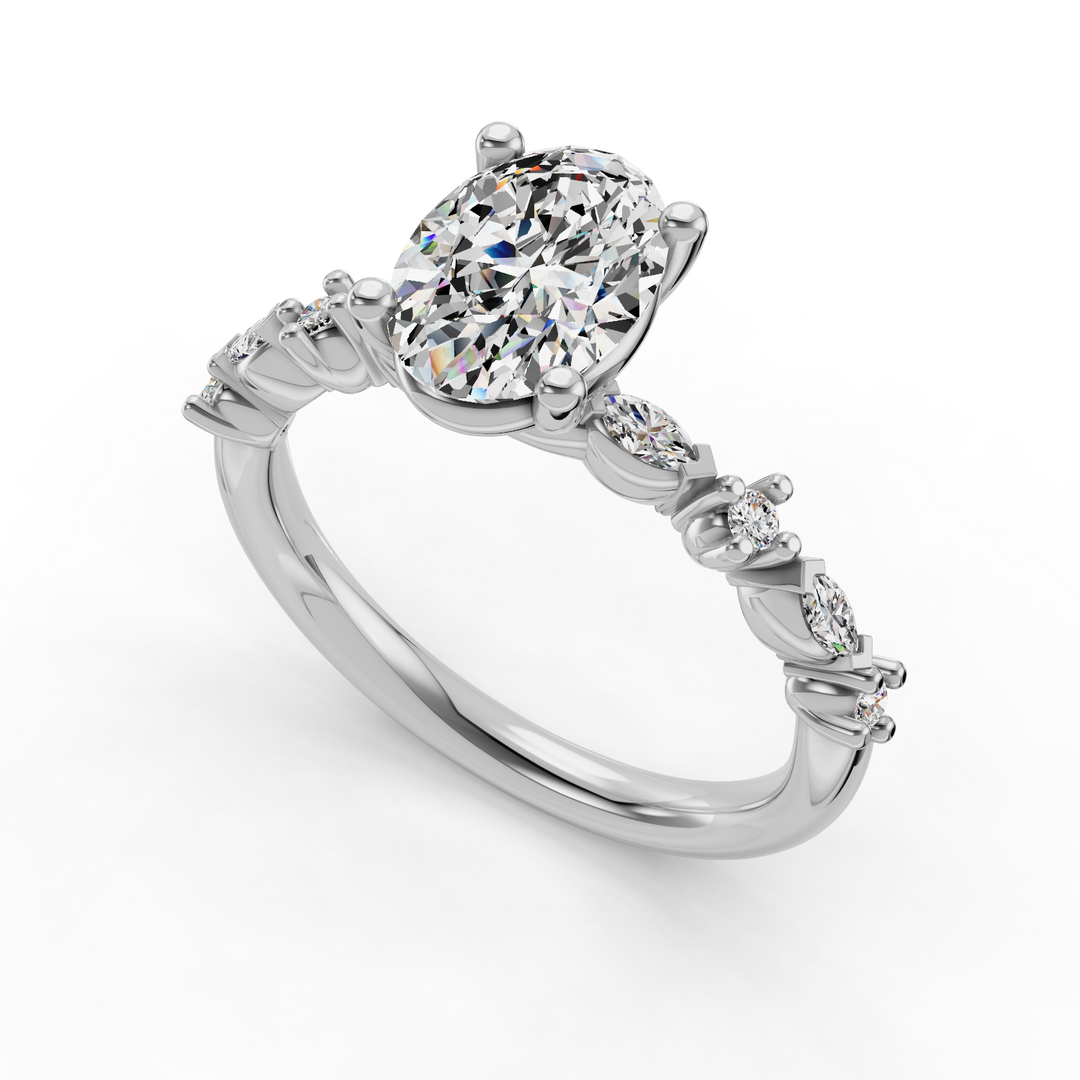 Engagement Ring ERSM0586-1.00