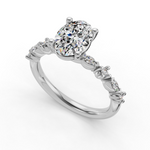 Load image into Gallery viewer, Engagement Ring ERSM0586-1.00
