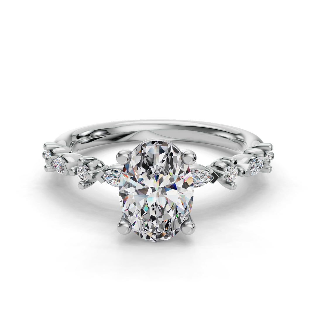 Engagement Ring ERSM0586-1.00