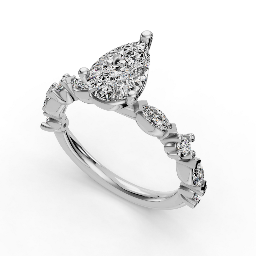 Engagement Ring ERSM0587-2.00