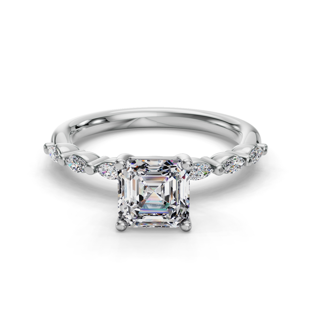 Engagement Ring ERSM0588-1.00