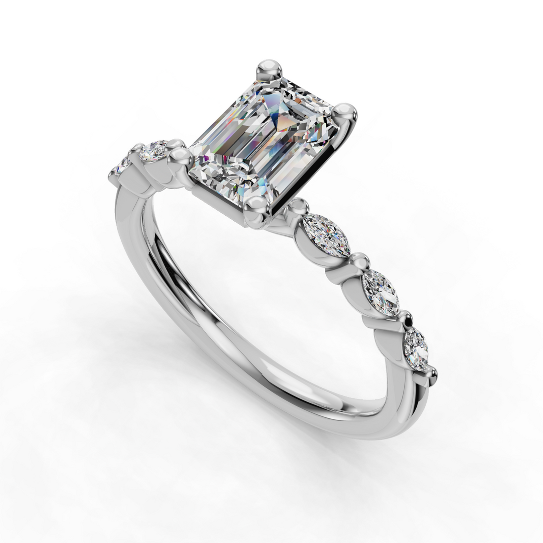 Engagement Ring ERSM0588-1.00