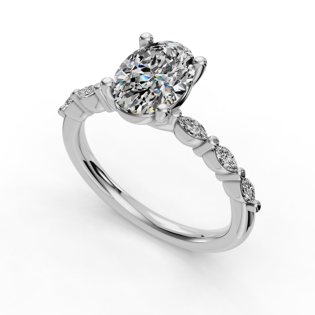 Engagement Ring ERSM0588-1.00