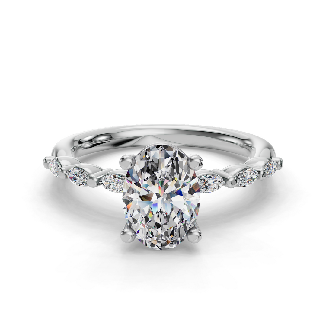 Engagement Ring ERSM0588-1.00