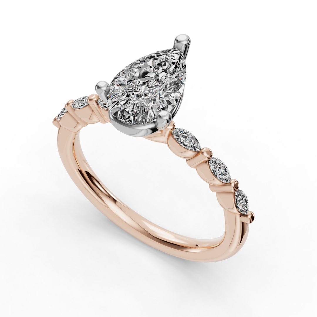 Engagement Ring ERSM0588-1.00