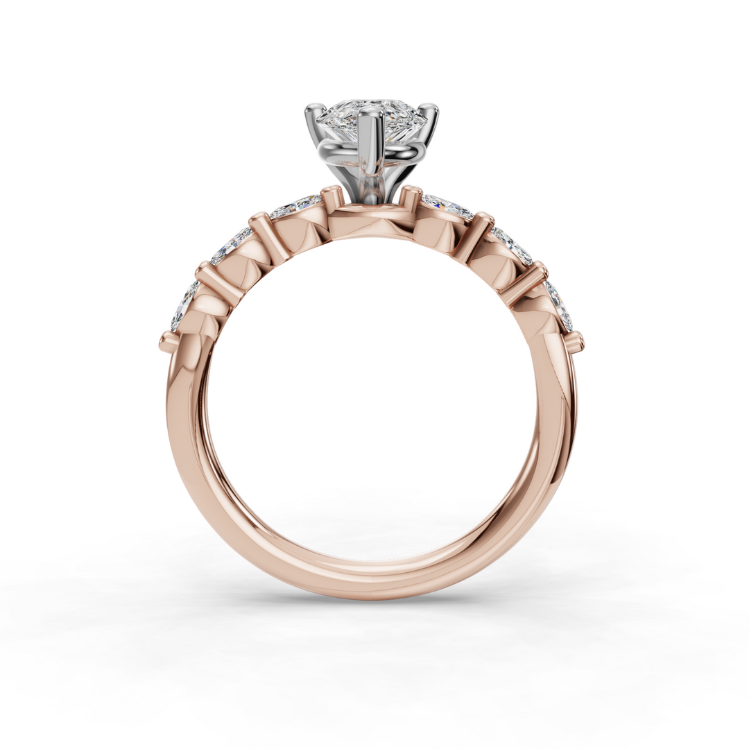 Engagement Ring ERSM0588-1.00