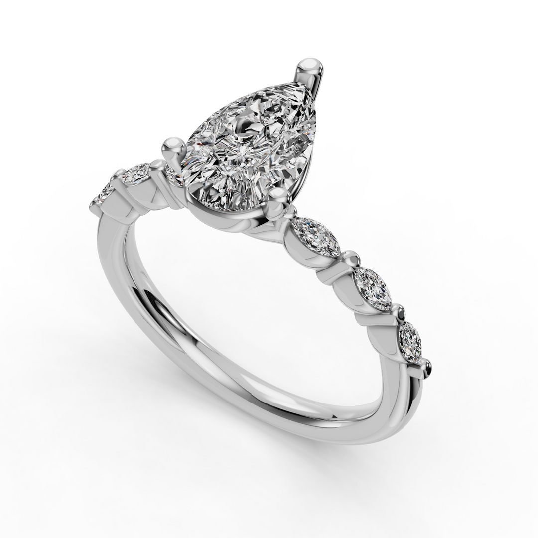 Engagement Ring ERSM0588-1.00
