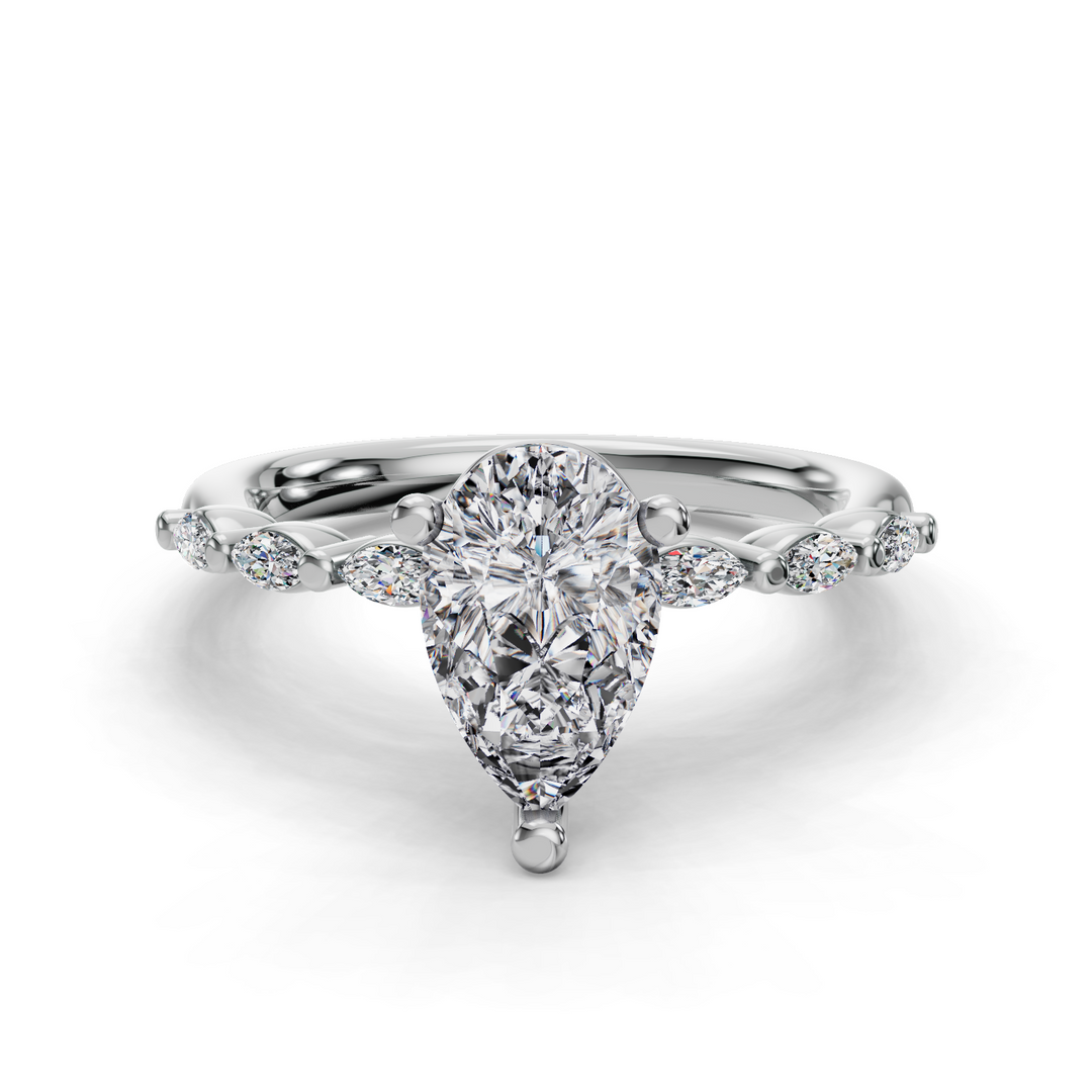 Engagement Ring ERSM0588-1.00