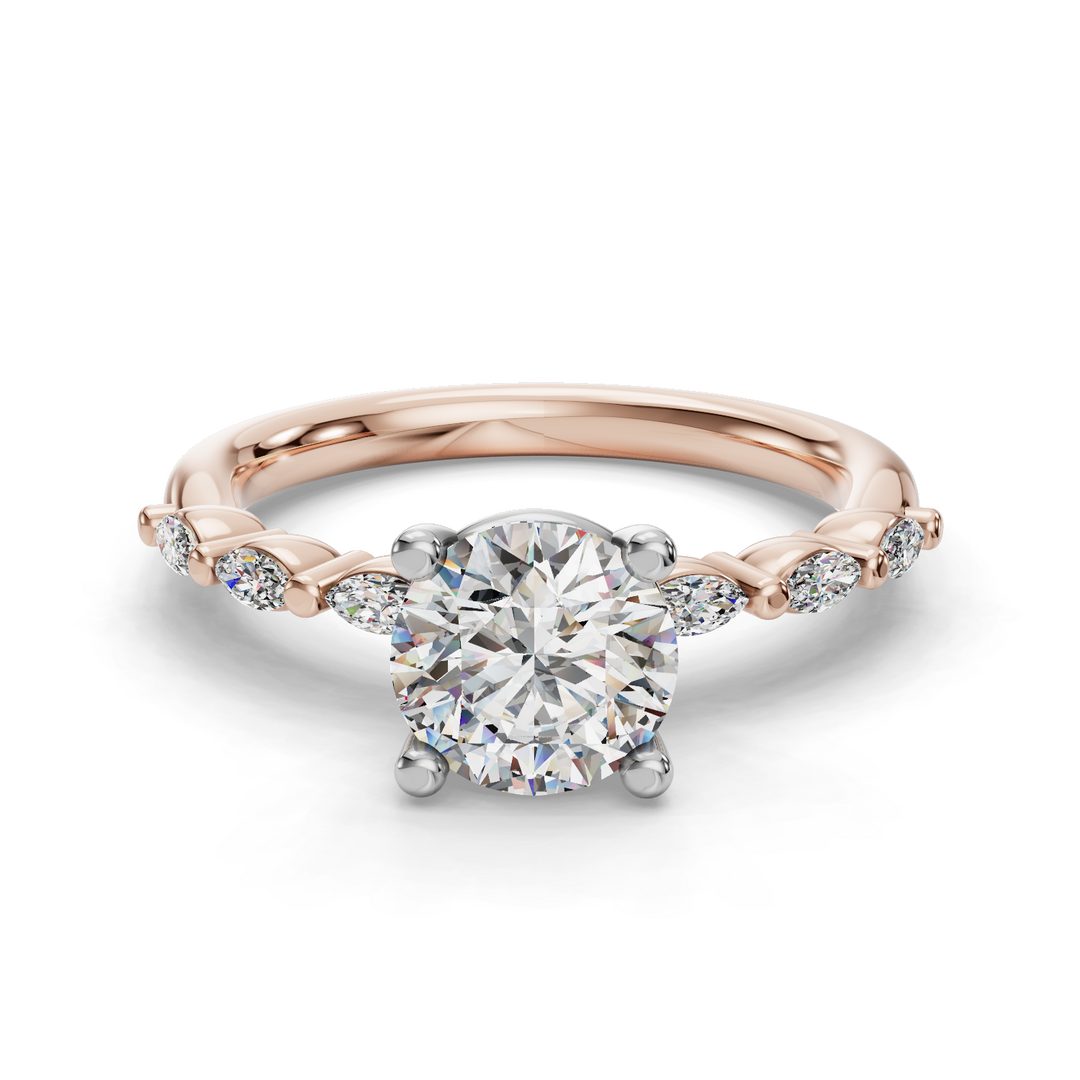 Engagement Ring ERSM0588-1.00