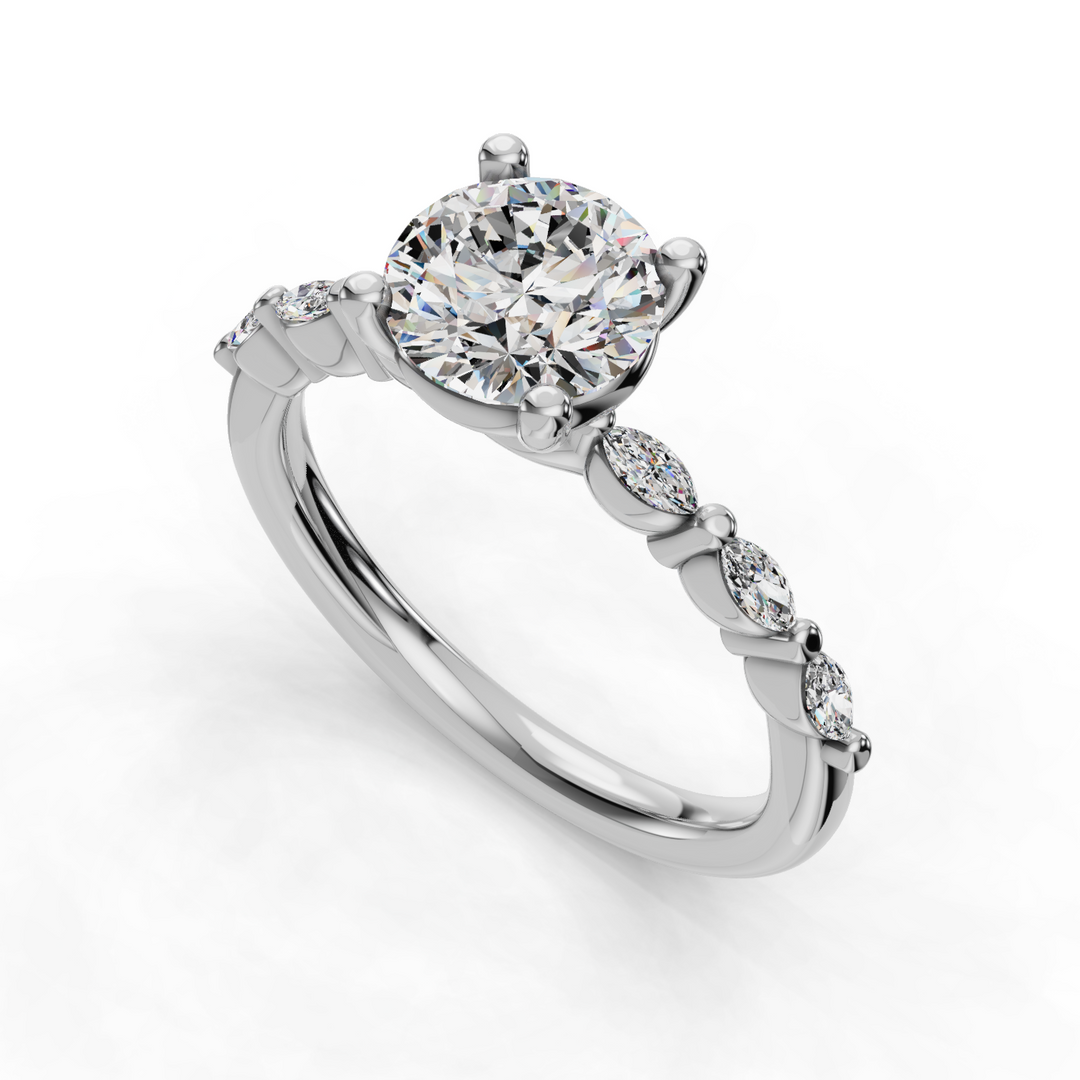 Engagement Ring ERSM0588-1.00