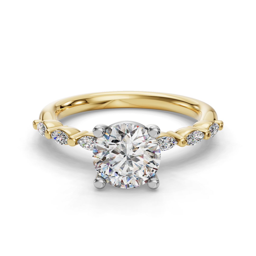 Engagement Ring ERSM0588-1.00