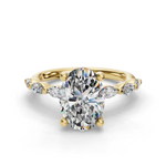 Load image into Gallery viewer, Engagement Ring ERSM0589-1.00
