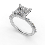 Load image into Gallery viewer, Engagement Ring ERSM0589-1.00
