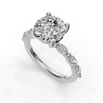 Load image into Gallery viewer, Engagement Ring ERSM0589-1.00
