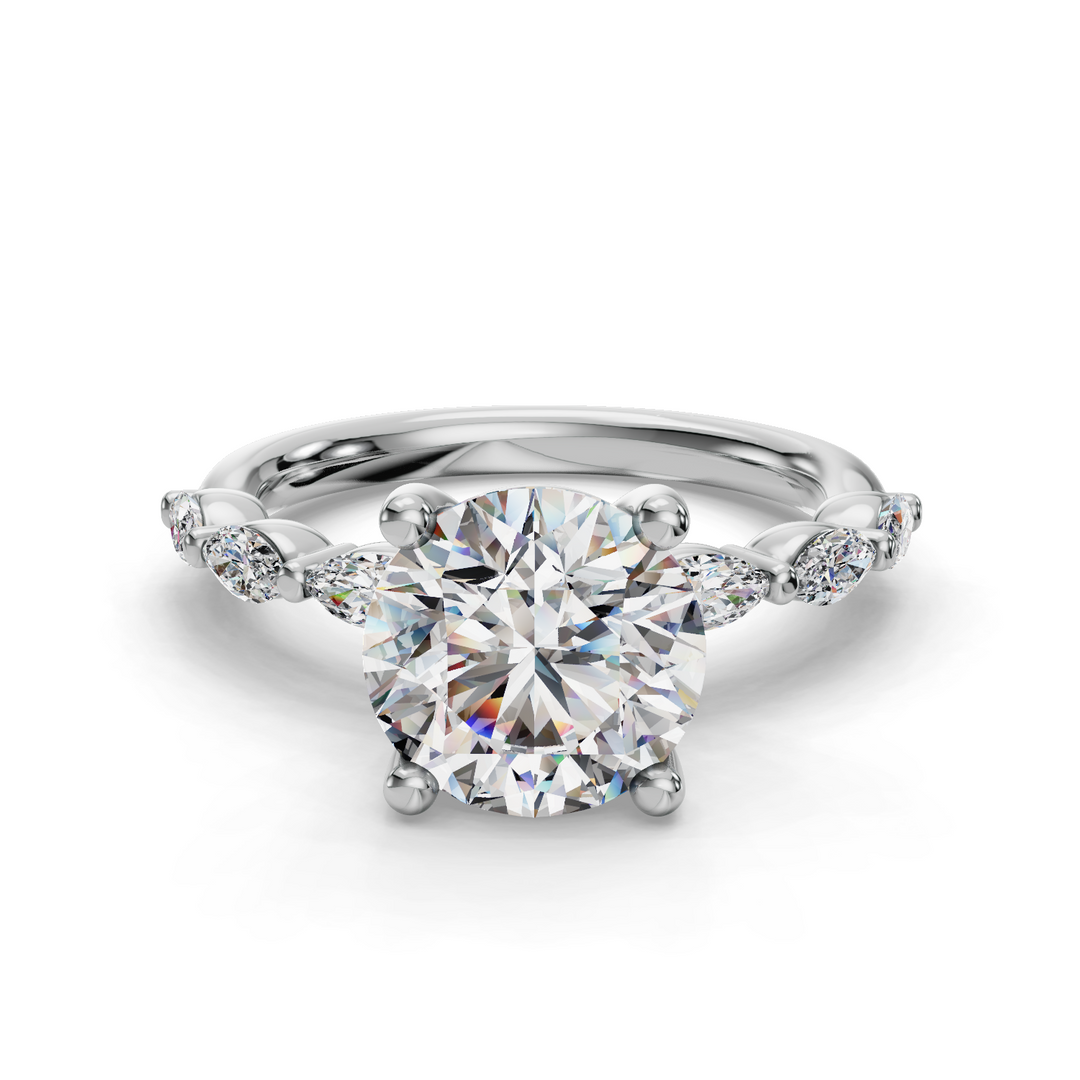 Engagement Ring ERSM0589-1.00