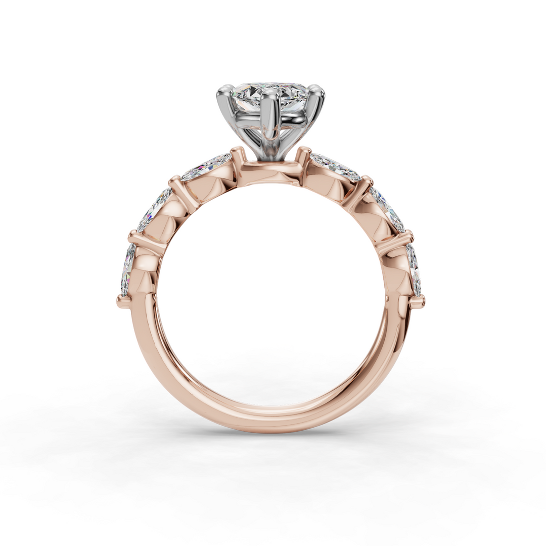 Engagement Ring ERSM0590-1.00