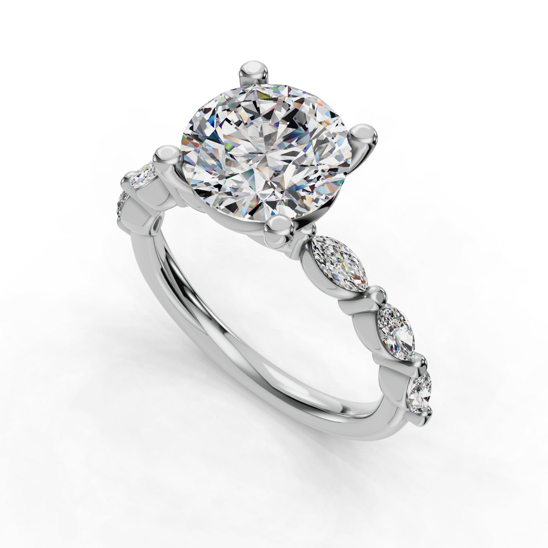Engagement Ring ERSM0590-1.00